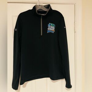 Women’s Official Nike Golf NCAA Final Four 4 2019 Black 1/4 Zip Pull Over Size M